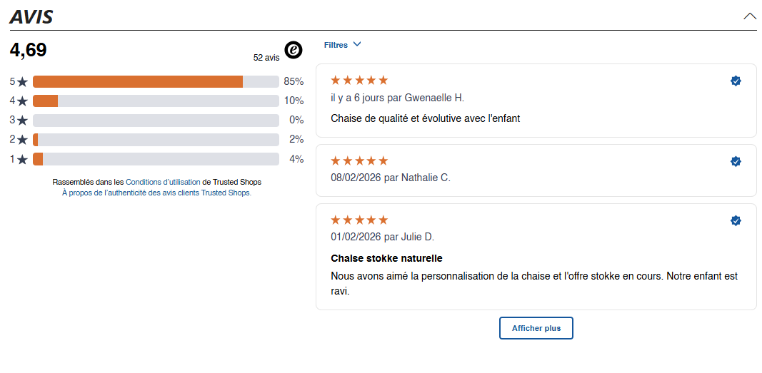 Avis Trusted Shops